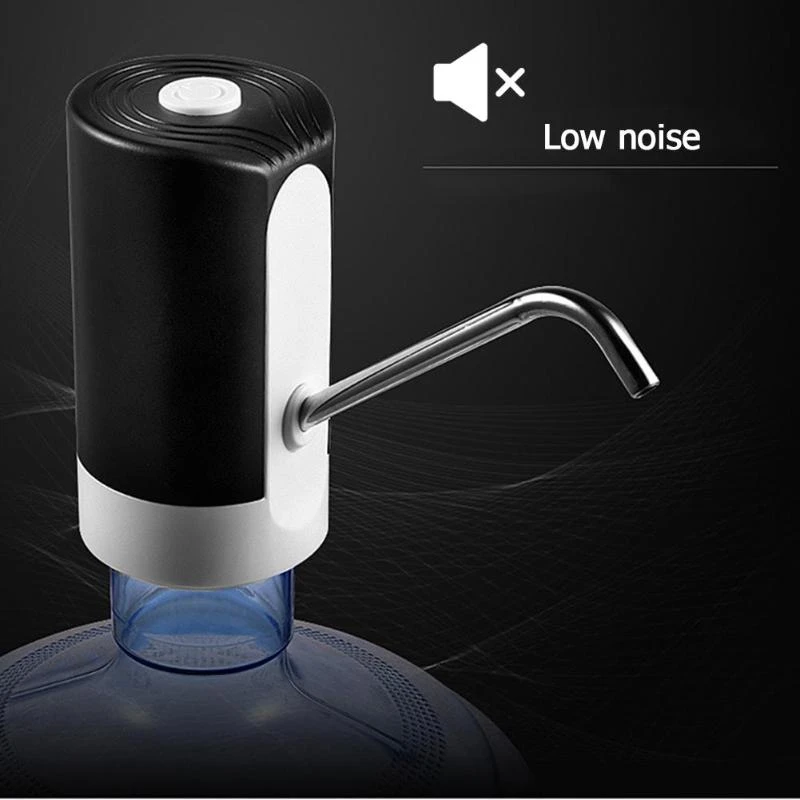 4W Potable Automatic Electric Water Pump Dispenser Drinking Bottle Switch USB Rechargeable Water Dispenser Pump For Home Offic