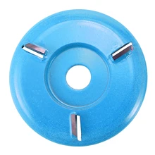 Трехзубчатый деревообрабатывающий инструмент турбо чайный лоток копания резьба диск Столярный инструмент фреза для 16 мм Диафрагма угловая шлифовальная машина