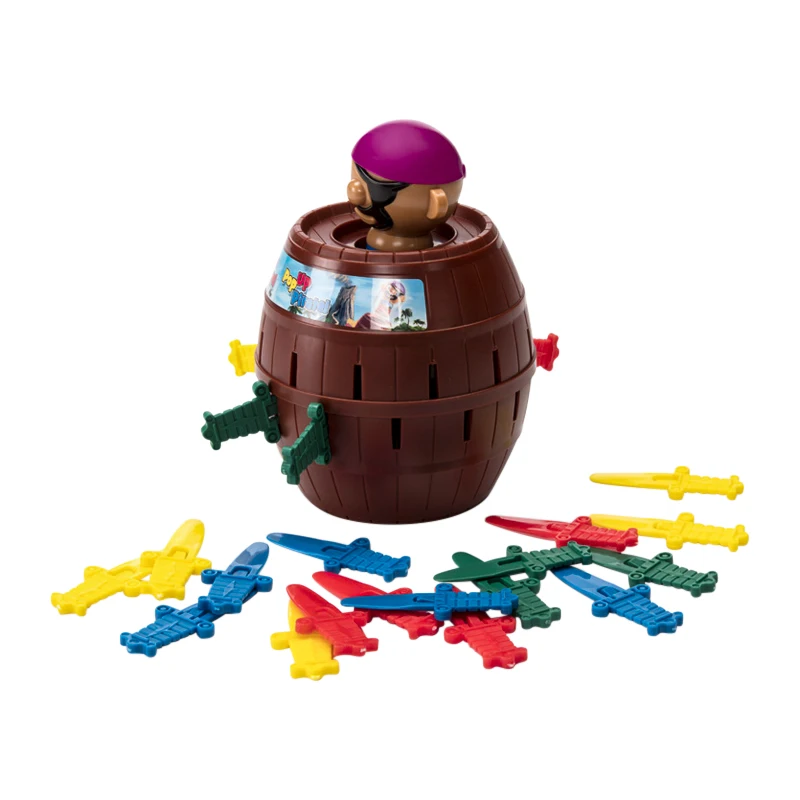  Tomy Pop up Pirate Fun Game on Table with Kid Lucky Stab Gadget Cube Pirate Toys Birthday Party Gam