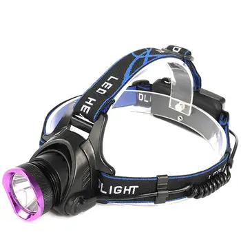 

LED Headlight T6 LED Headlamp Waterproof Fishing Headlight Rechargeable LED 800 Lumens Focus Outdoor Lighting