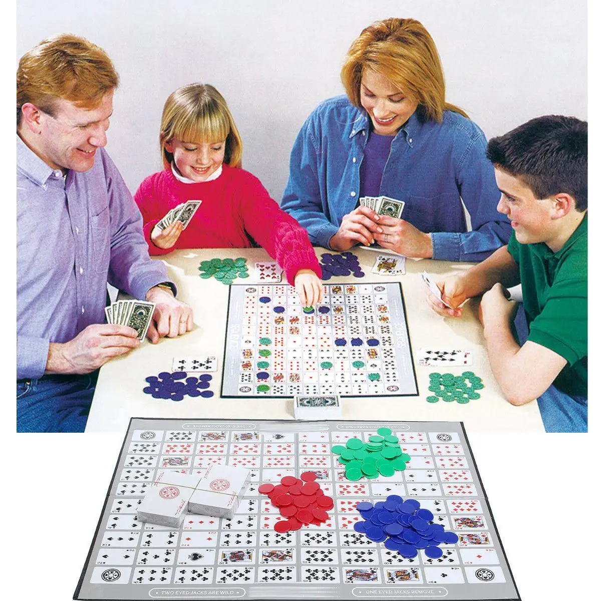 

Board Games Challenge Sequence Strategy Card For 2-12 Players Family Fun Game Strategy Card Exciting Multiplayer Desktop Games