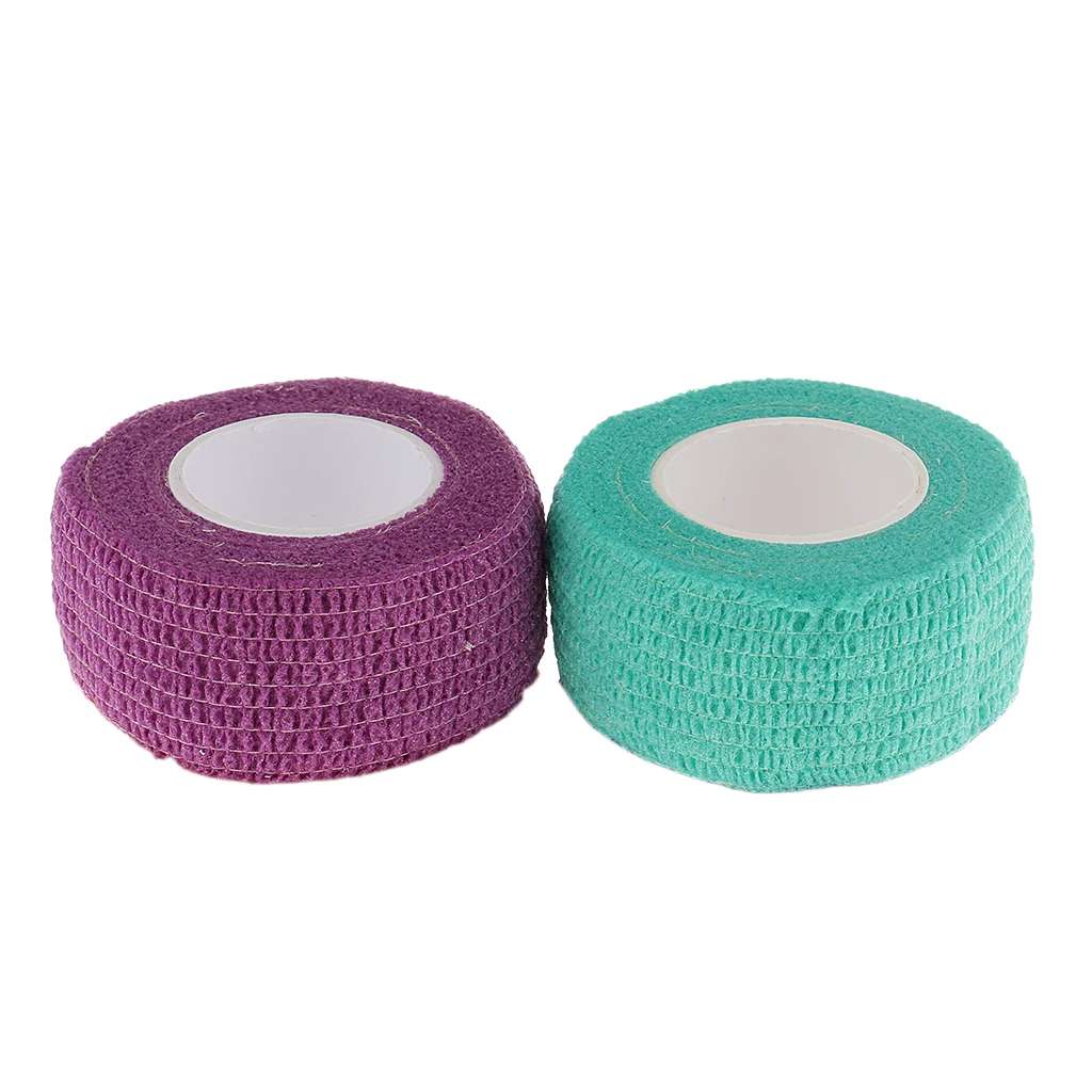 

2 Pieces Nail Art Tape Flex Wrap Finger Care Bandage Protector Treatment Salon Tool