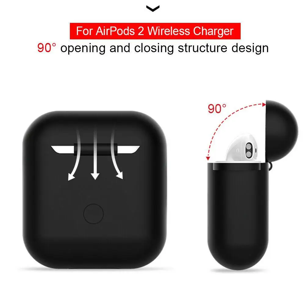 EastVita 3 шт./комплект мягкий силиконовый чехол для Airpods противоударный Apple гарнитура