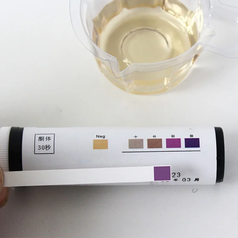 Кетоновые полоски писсуар PH Тест-метр домашний кетоз тест мочи-Atkins диета потеря веса тест s с 30 чашками мочевой кетон тест-бумага