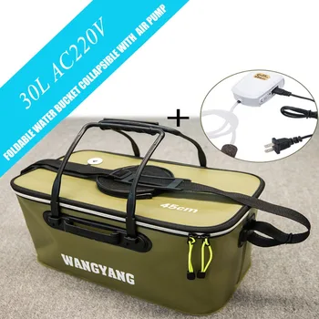 30L EVA Portable Outdoor Car wash Bucket Collapsible Folding Fishing Bucket Outdoor Barrel Camping Travel Navy-green
30L EVA Portable Outdoor Car wash Bucket Collapsible Folding Fishing Bucket Outdoor Barrel Camping Travel Navy-green