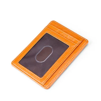 

Casual Men's Card Bag Ultra-thin Bag Multi-card Card Set Silver Card
