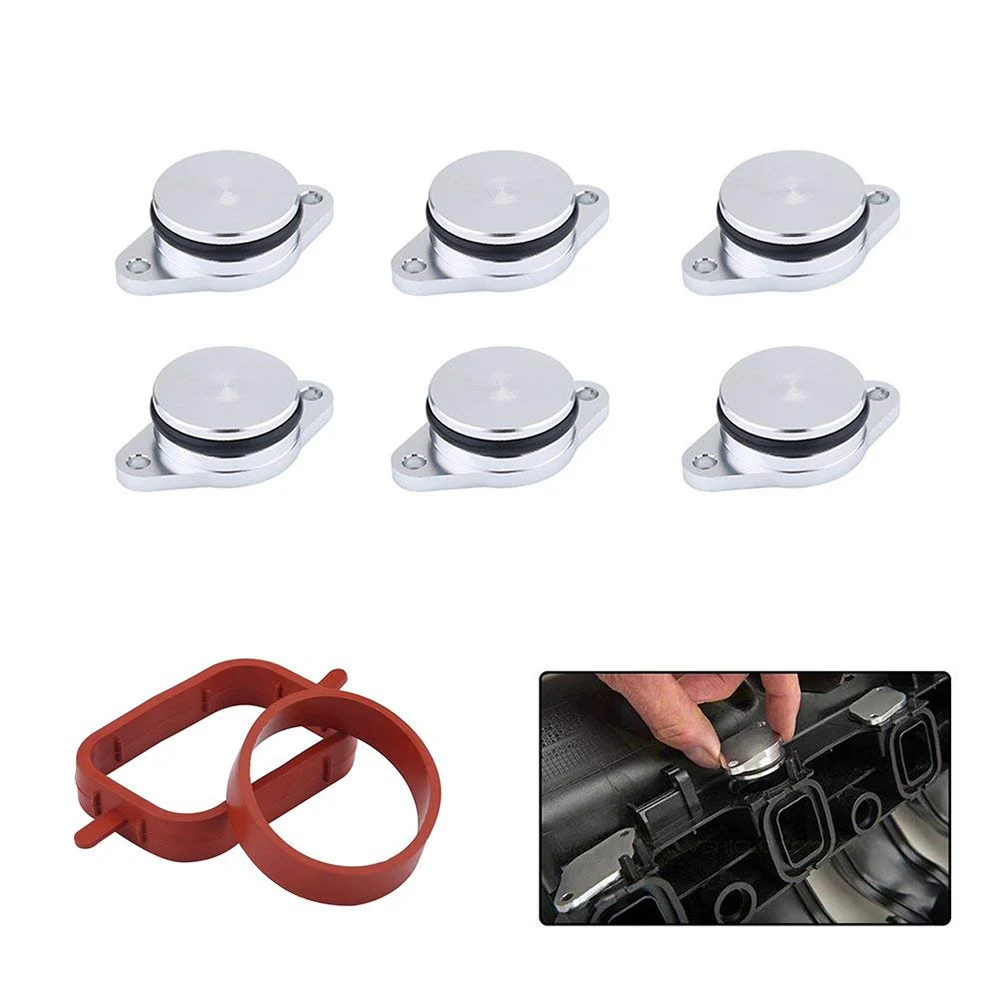 Diesel Swirl Flap Blanks Replacement Bungs With Intake Manifold Gaskets