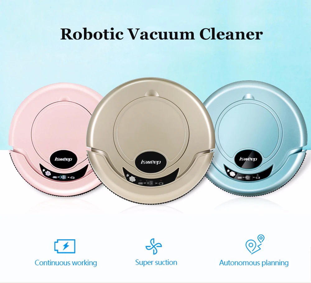 

ISWEEP S320 Intelligent Robot Vacuum Cleaner Wireless Vacuum Cleaner Robot Anti Fall Sweeping Machine With Mopping For Home