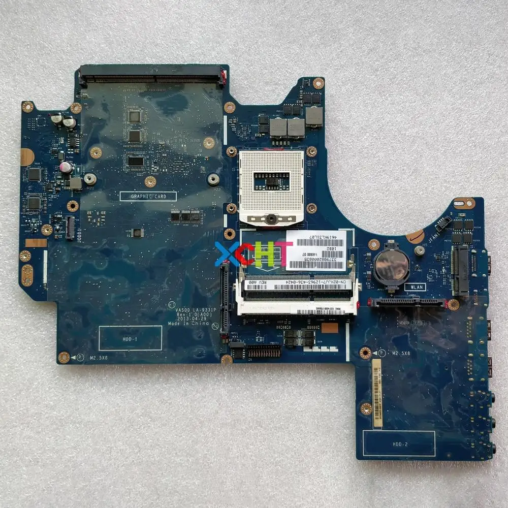 لديل من Alienware M17X R5 CN-02XJJ7 02XJJ7 2XJJ7 LA-9331P محمول اللوحة اللوحة اختبار