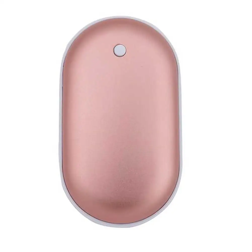 Adoolla 5200 мАч USB аккумуляторная 2 в 1 электрическая грелка для рук Мини галька