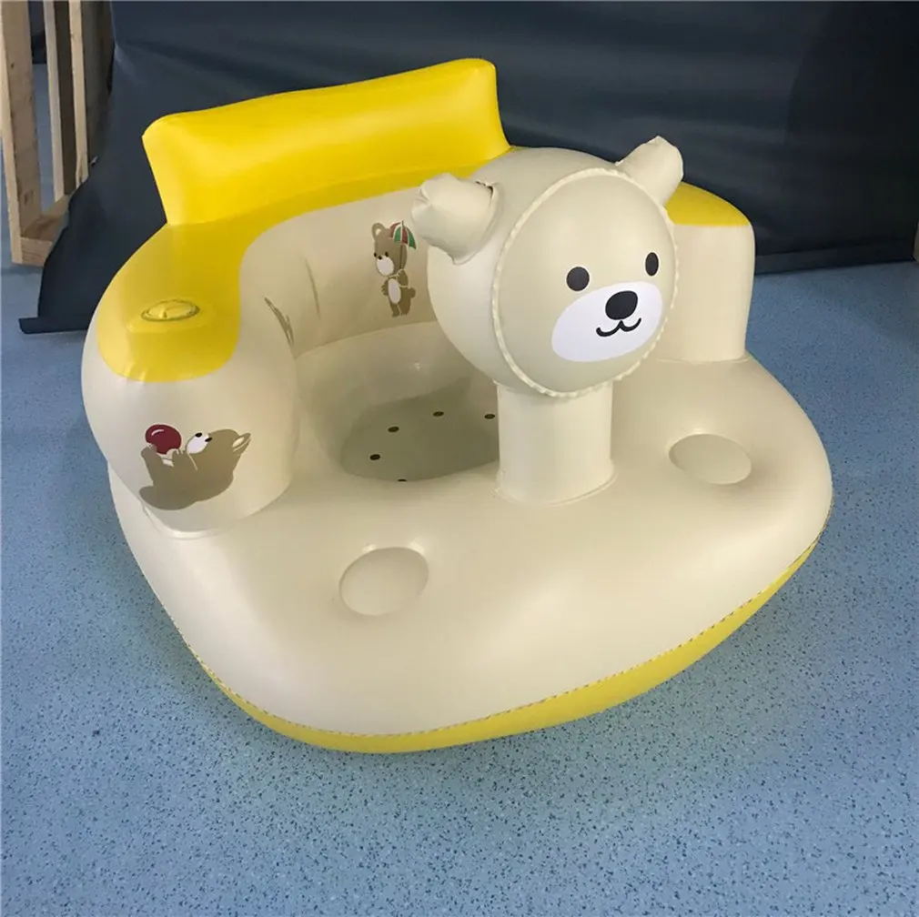 

Baby Sofa Chair Baby Learning Chair Anti-fall Inflatable 3-9 Months Multi-functional Waist Support Seat