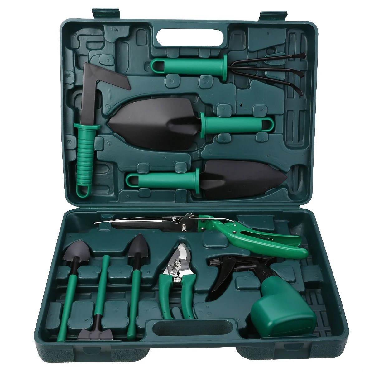 

New 10pcs/set Gardening Shovel Rake Kit Garden Tools Set Mayitr Gardening Supplies Garden Tool Kit for Clipping Weeding Digging