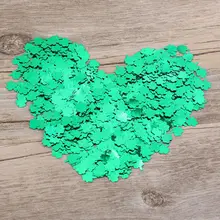 1 упаковка День Святого Патрика изысканный нежный ирландский фестиваль темно-зеленый трилистник конфетти Клевер Блестки вечерние для дома
