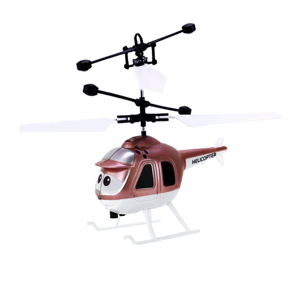 Remote Controlled Helicopter Toy Highest Flying Mini RC Infrared Induction Aircraft Flashing Light Helicopter Toys 1