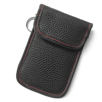

1Pcs Car Key Bag Car Fob Signal Blocker Faraday Bag Signal Blocking Bag Shielding Pouch Wallet Case For Privacy Protection