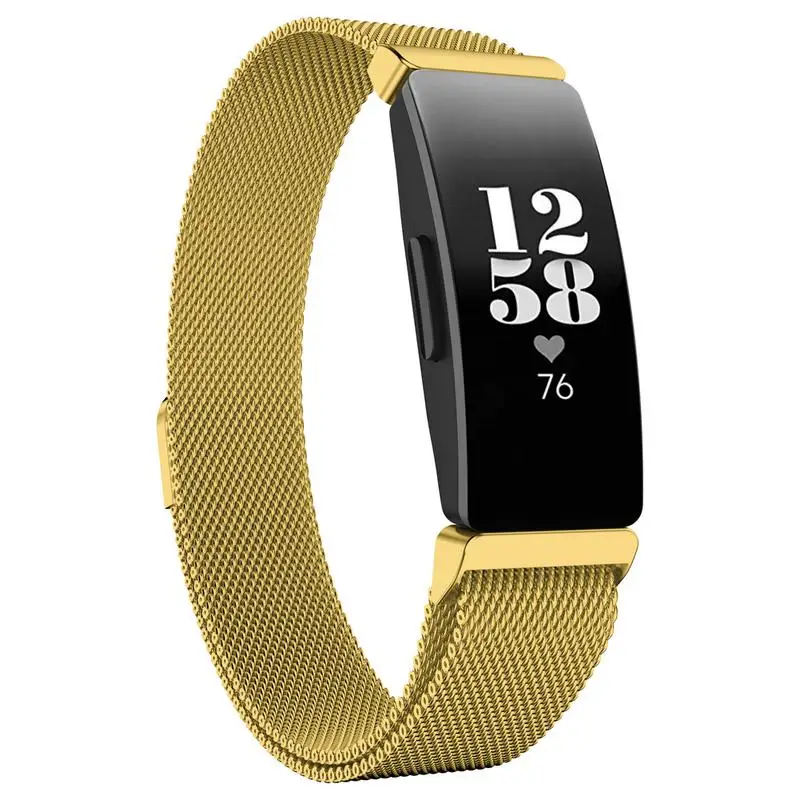 

Watch Strap Milanese Magnetic Stainless Steel Band Replacement Wrist Strap Bracelet Accessories For Fitbit Inspire Inspire HR
