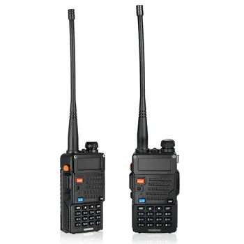 

2pcs BaoFeng Dual Band VHF 136-174MHz&UHF 400-520MHz Talkie Walkie Transceiver Two Way Radio Portable Handheld Interphone