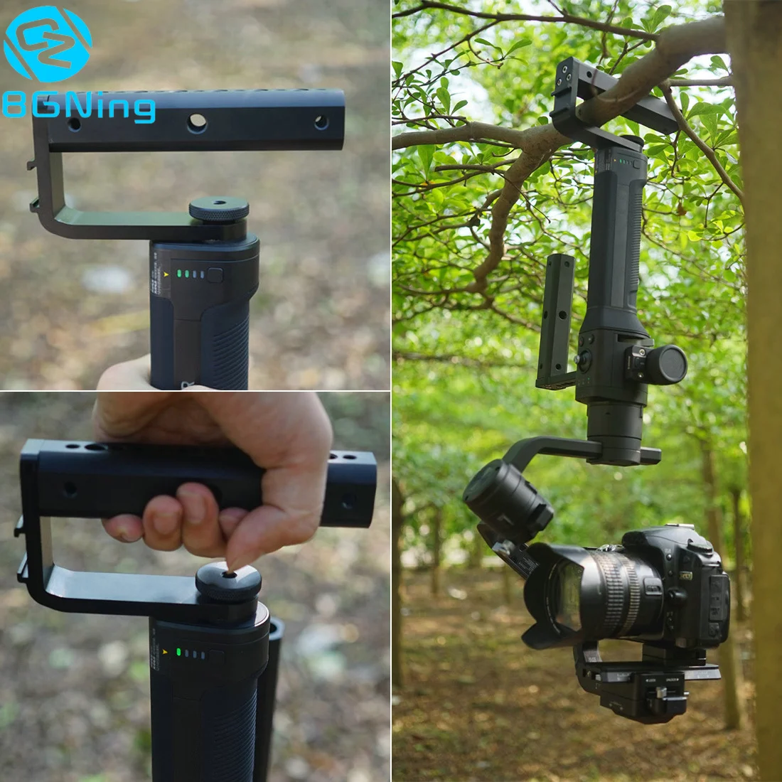 Новинка ручки из алюминиевого сплава держатель удлинителя для DJI Ronin S Zhiyun Crane 2