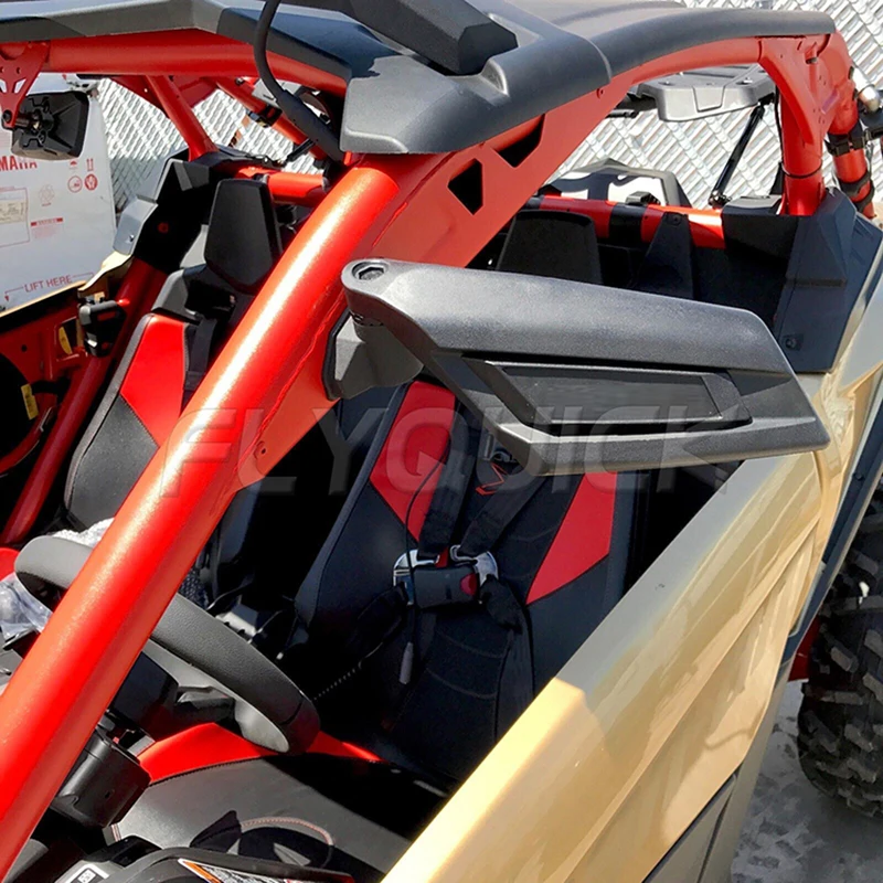FLYQUICK гоночный мотовездеход сбоку набор зеркал для UTV шины Can Am Maverick X3 2017 18