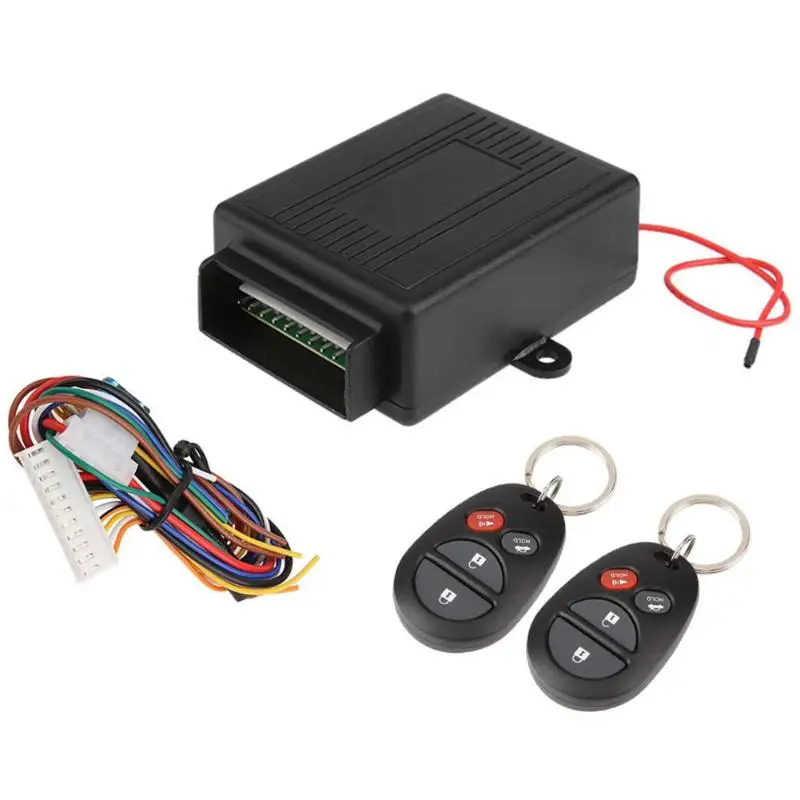 

12V Car Auto Remote Central Kit Door Lock Alarm Keyless Entry System 402/T123 90 x 65 x 32mm