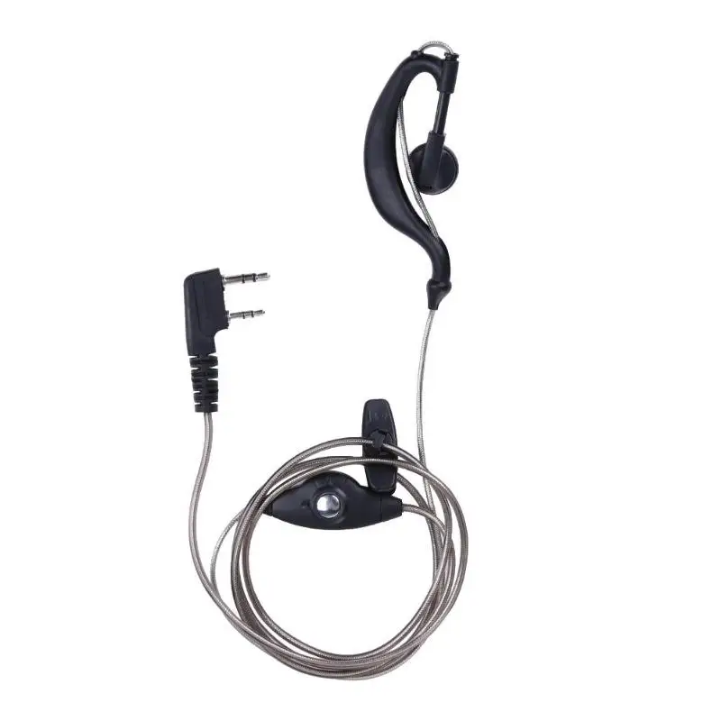 

2 PIN Earpiece Headset PTT MIC for BAOFENG UV5R for KENWOOD Etc.