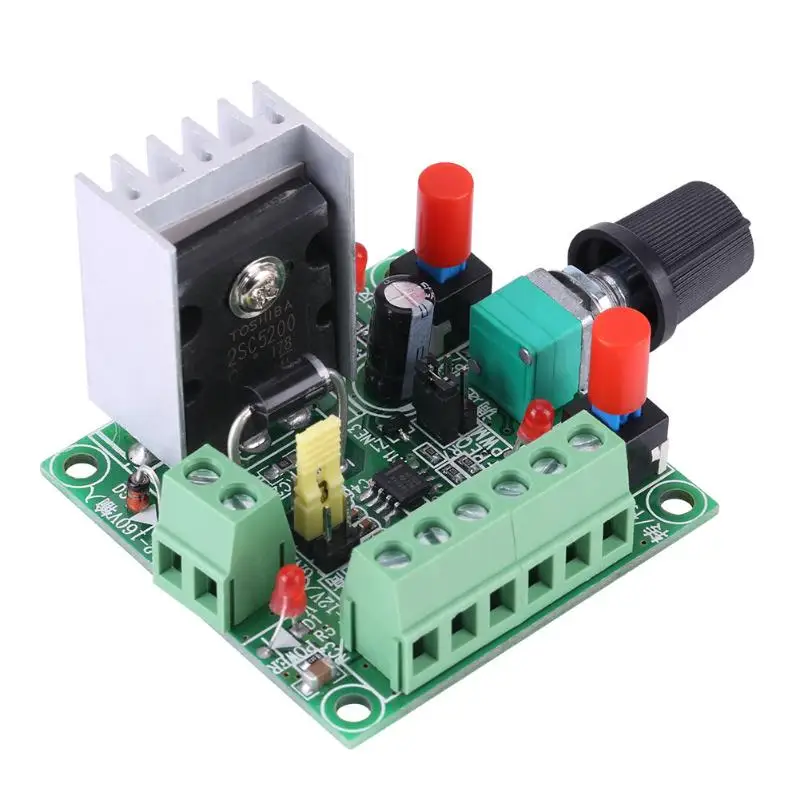 Драйвер шагового двигателя контроллер ШИМ Генератор импульсных сигналов регулятор скорости 15-160 В/5-12 В ШИМ-регулятор
