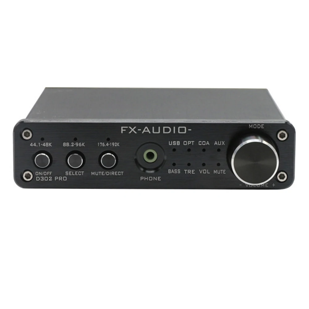 FX audio D302Pro 20 Вт + Цифровой HiFi усилитель коаксиальный Оптический USB AUX для наушников
