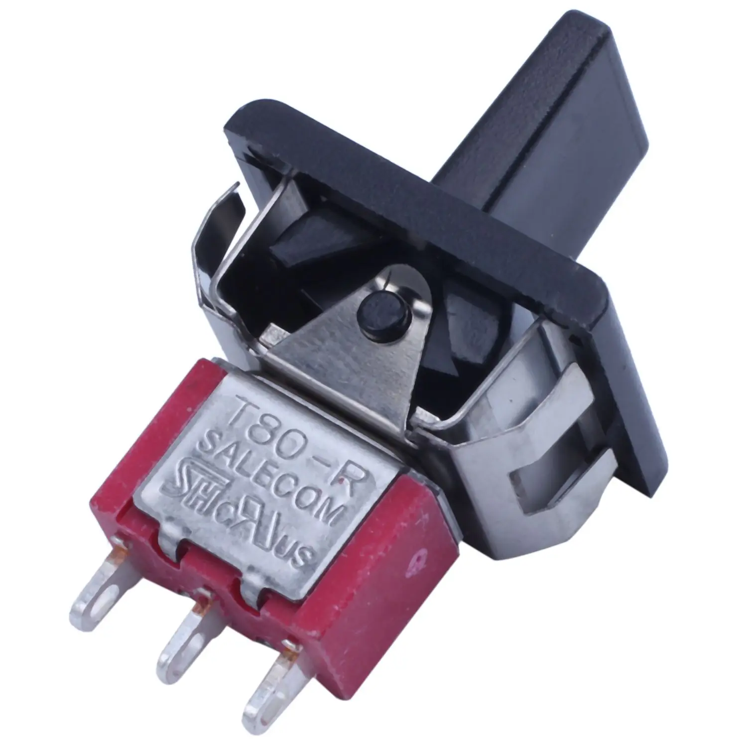 

AFBC AC 250V/3A 125V/5A Momentary SPDT 3 Positions Toggle Switch T80-R