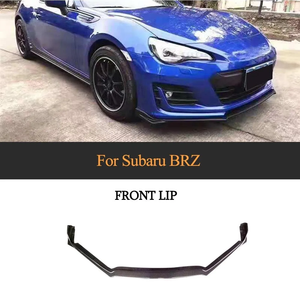 Передний бампер из углеродного волокна для Subabu BRZ 2017 2018 Base TS Sport tech Limited Premium 2 Door