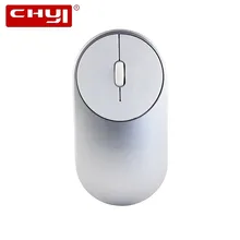 CHYI беспроводная мышь ультра тонкий USB оптическая Бесшумная компьютерная мышь 1200 dpi тонкий бесшумный щелчок 2,4G мыши для ноутбука Xiaomi
