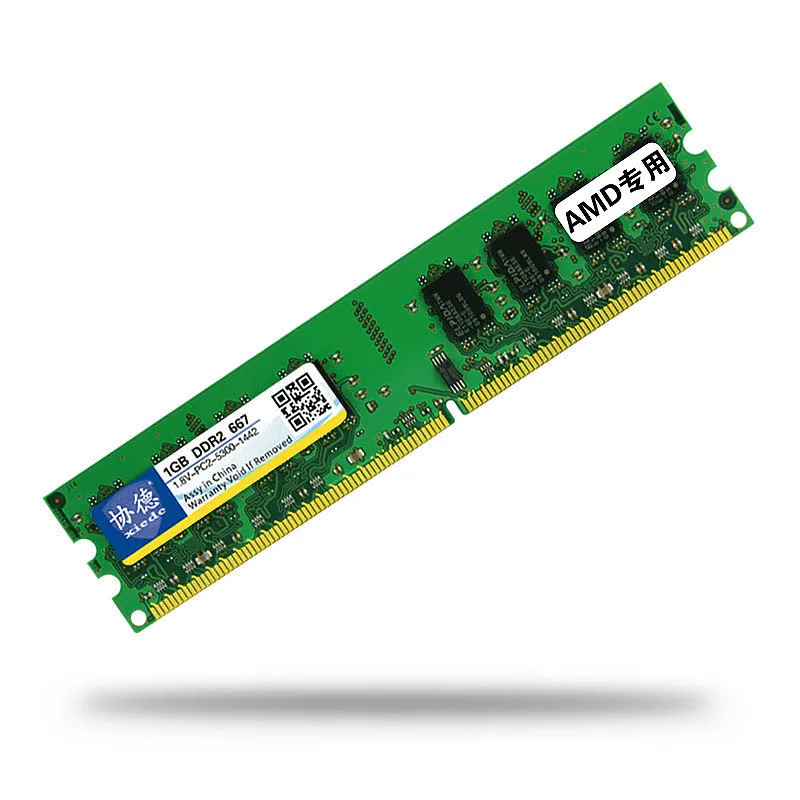 Xiede настольный компьютер оперативная память модуль DDR2 667 МГц Pc2-5300 240Pin Dimm