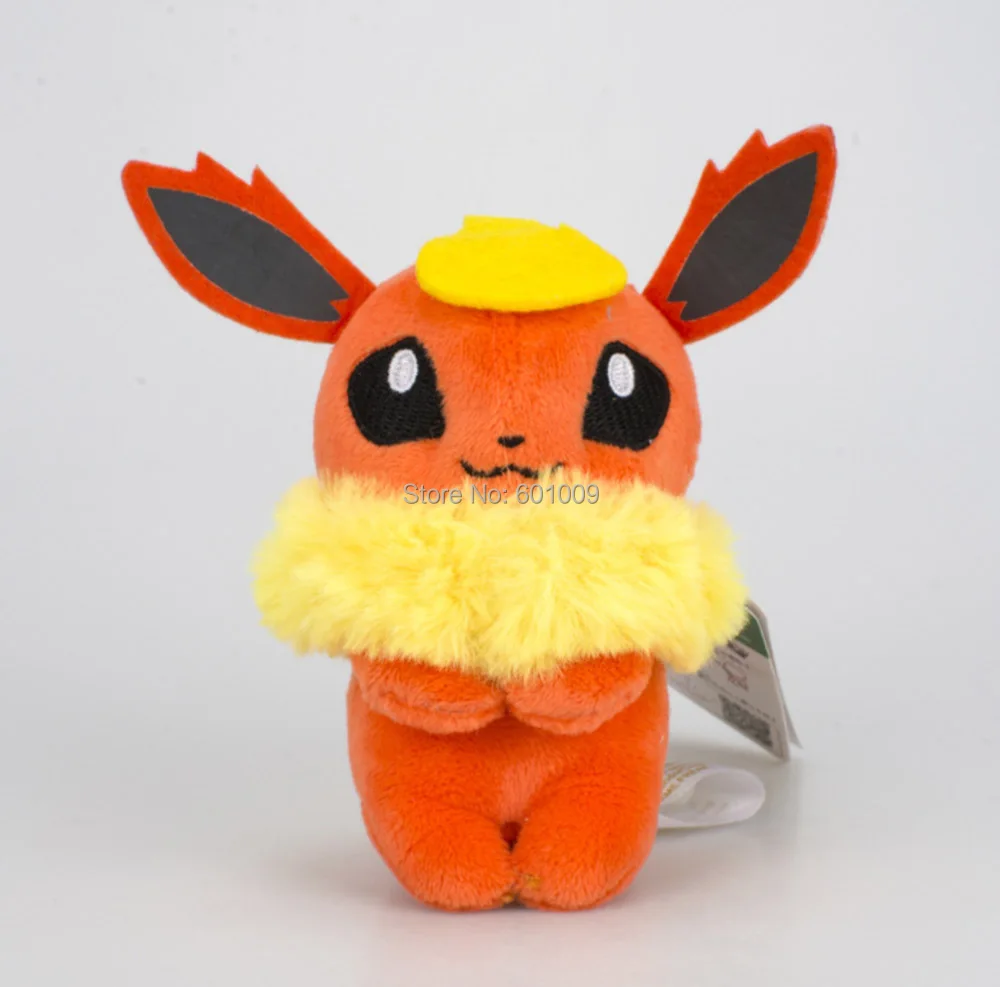 9 шт. Sylveon Eevee Umbreon Vaporeon Flareon Jolteon Espeon Leafeon Glaceon сидящий 10 см плюшевый брелок в розницу