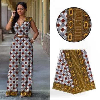 

2018 new arrival 100% cotton african veritable wax cloth Veritable wax african ankara real dutch wax for woman dresses 6yards