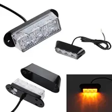 2x 3LED Янтарный стробоскоп мигающий свет восстановление пробоя автомобиль грузовик