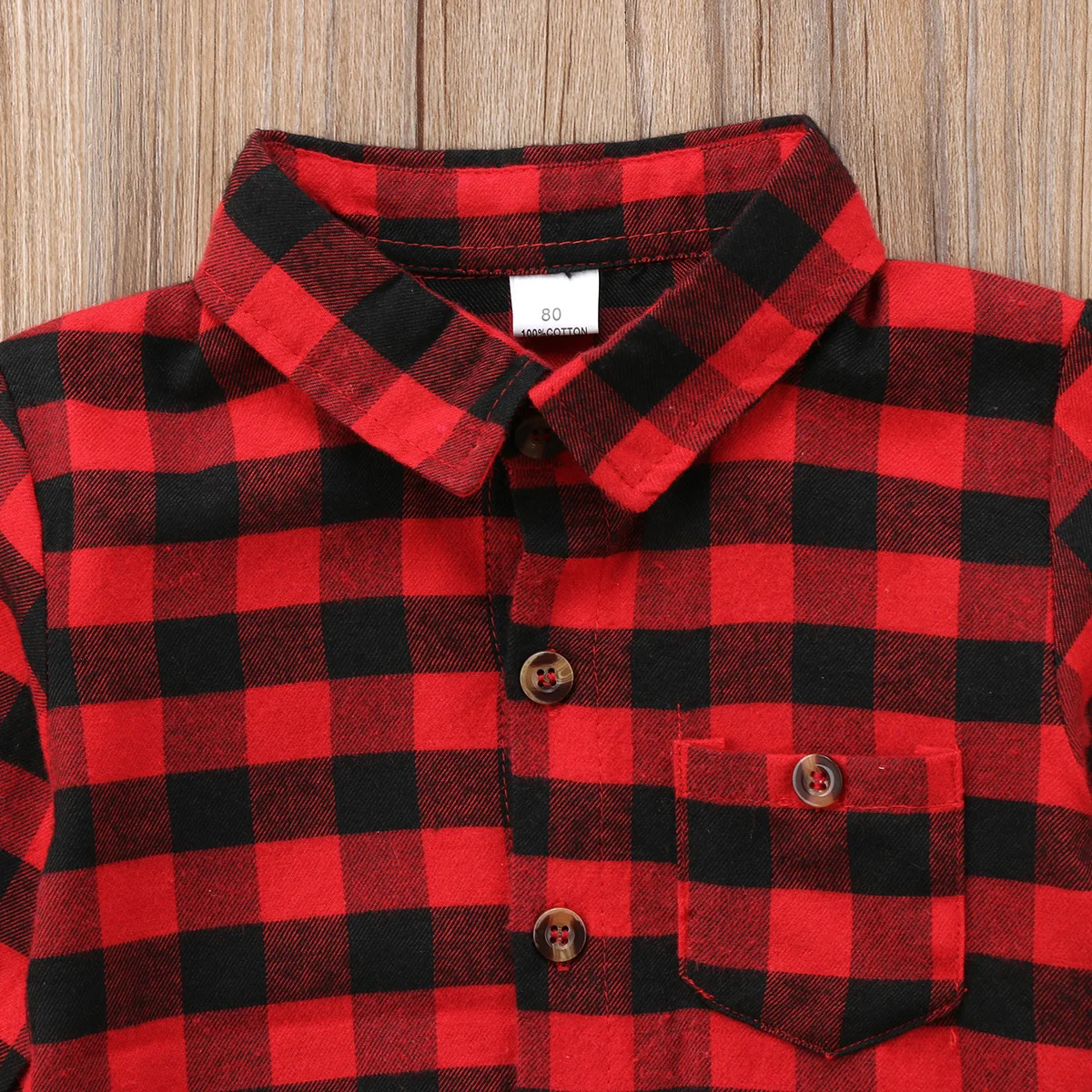 Pudcoco/Популярная черно-красная клетчатая рубашка детская рубашка с длинными рукавами для мальчиков пуловеры, топы, размер От 2 до 7 лет