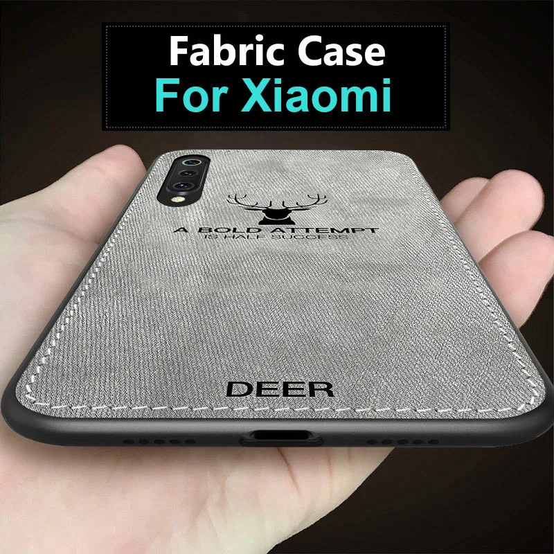 

Deer Cloth Texture phone Case For Xiaomi mi a2 8 lite light mi 9 case on for redmi 7a note 7 6 pro cases xiomi mi8 mi9 9se 8lite