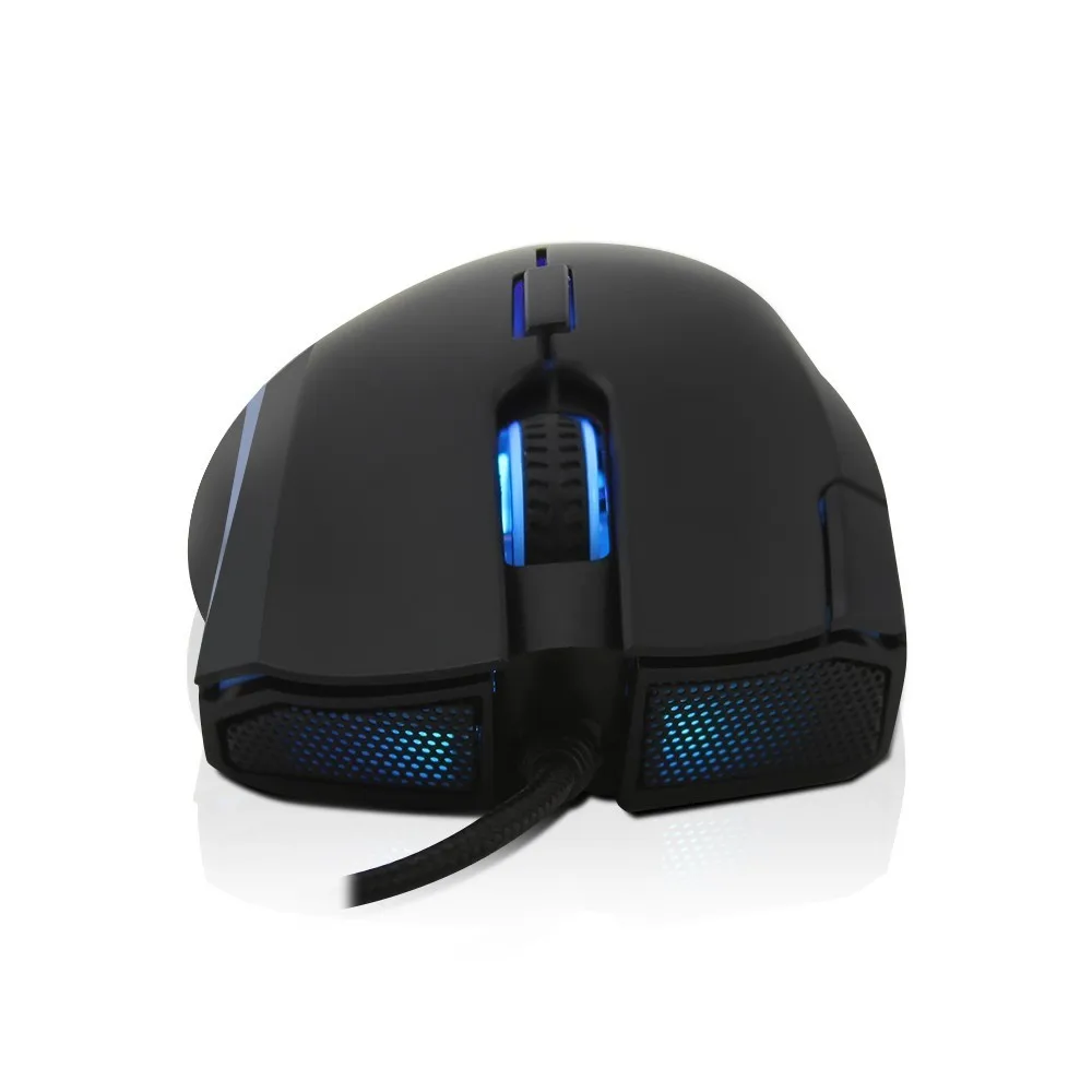 Delux M625 A3050 RGB игровая мышь с подсветкой 4000 DPI 7 программируемых кнопок USB проводные