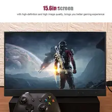 15,6 дюймов 4 K Ультра Тонкий HD Портативный игровой монитор для PS4 \ Xbox \ переключатель штепсельная вилка американского стандарта 110-240 V Лидер продаж