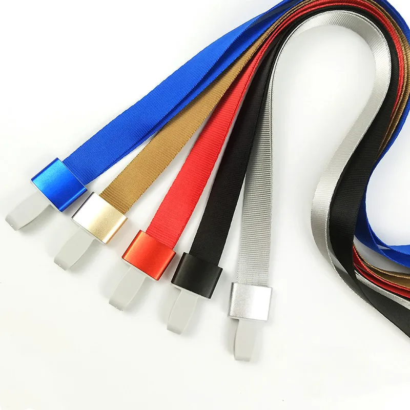 

1pc Polyester Lanyards Badge Holder Reel Chain Lanyard Neck Strap 15mm Width for Key Cards and ID Cards
