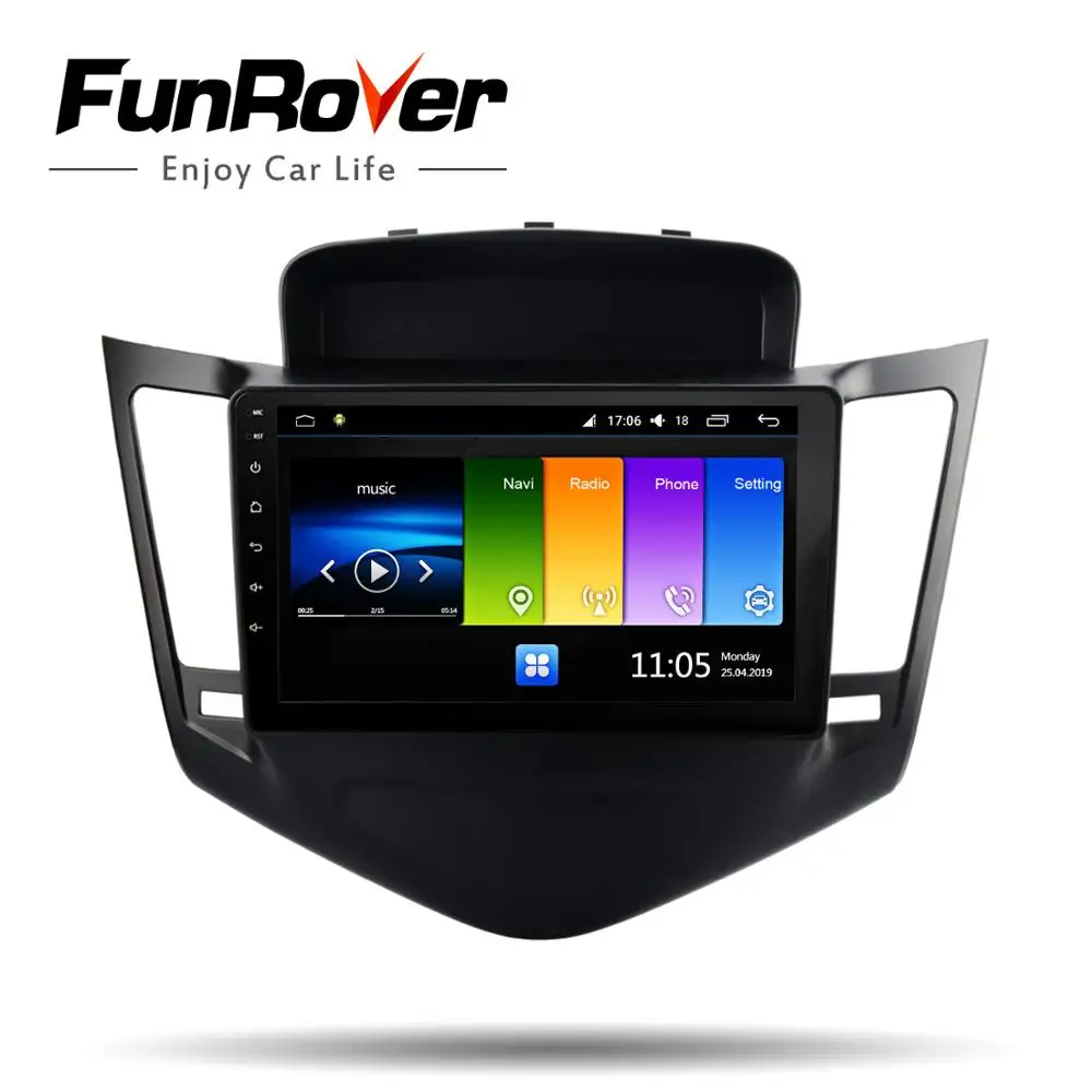 Excellent FUNROVER 2 din 2.5D+IPS android 9.0 car radio multimedia player For Chevrolet Cruze 2009-2014 dvd gps navigation navi autoradio 2 Excellent FUNROVER 2 din 2.5D+IPS android 9.0 car radio multimedia player For Chevrolet Cruze 2009-2014 dvd gps navigation navi autoradio 2