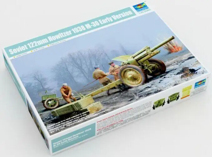 Trumpeter 1/35 советский гаубиватель 02343 мм 122M-30 ранний | Игрушки и хобби
