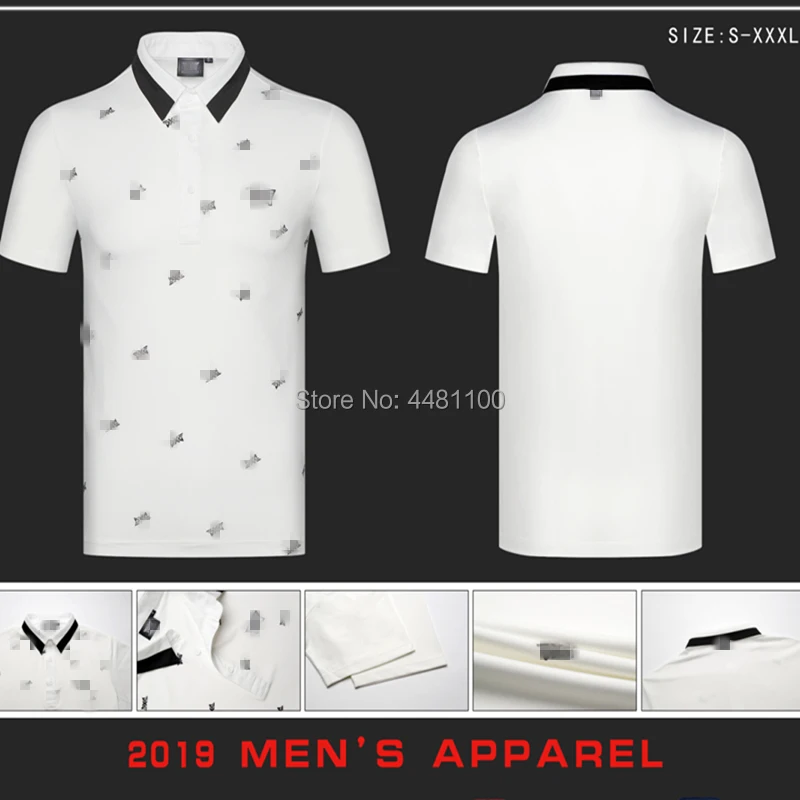 

2019 new golf apparel men's sportswear long-sleeved T-shirt spring and autumn casual sweatshirt free shipping