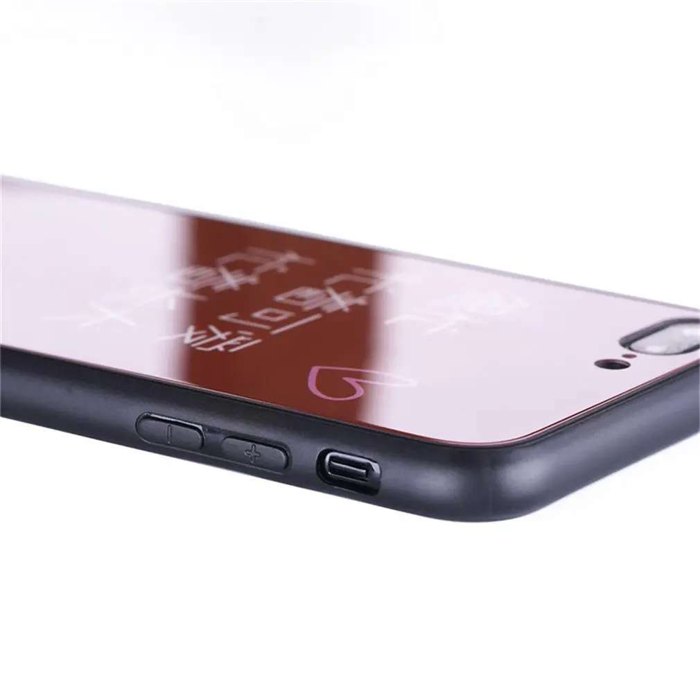 Cute Busy Simple Love Glass Phone Case Cover Shell Cellphone Case Protection Man Woman Fashion Accessories,Mobile Phone