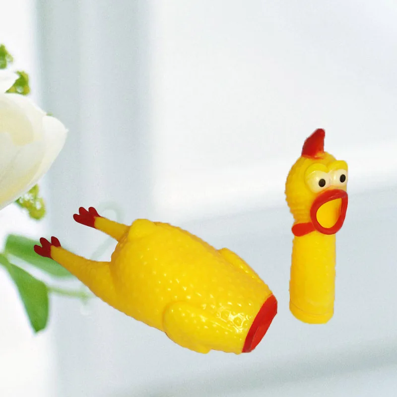 Medium, Please Scream Chicken Decompression Artifact Pet Toys Phonation Chicken A Trick Funny Toys Medium, Please Scream Chicken Decompression Artifact Pet Toys Phonation Chicken A Trick Funny Toys