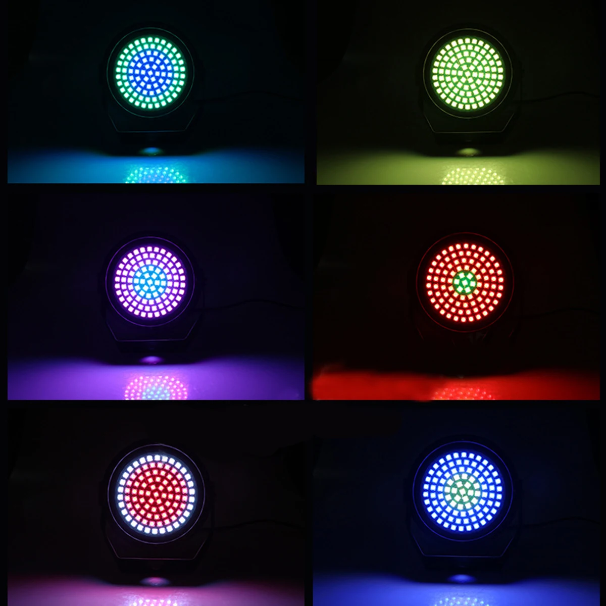 

Remote Control RGB Stage Light Lamp DMX512 Light Club DJ Party Disco Commercial Lighting Christmas Party Decoration 91/127 LED
