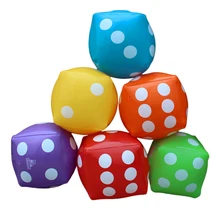 3 предмета в комплекте детские игрушечные кубики ПВХ развивающие большие надувные 35 см аксессуар для стаканчики для вечеринки, подарков игрушка Надувные игрушки Разные цвета