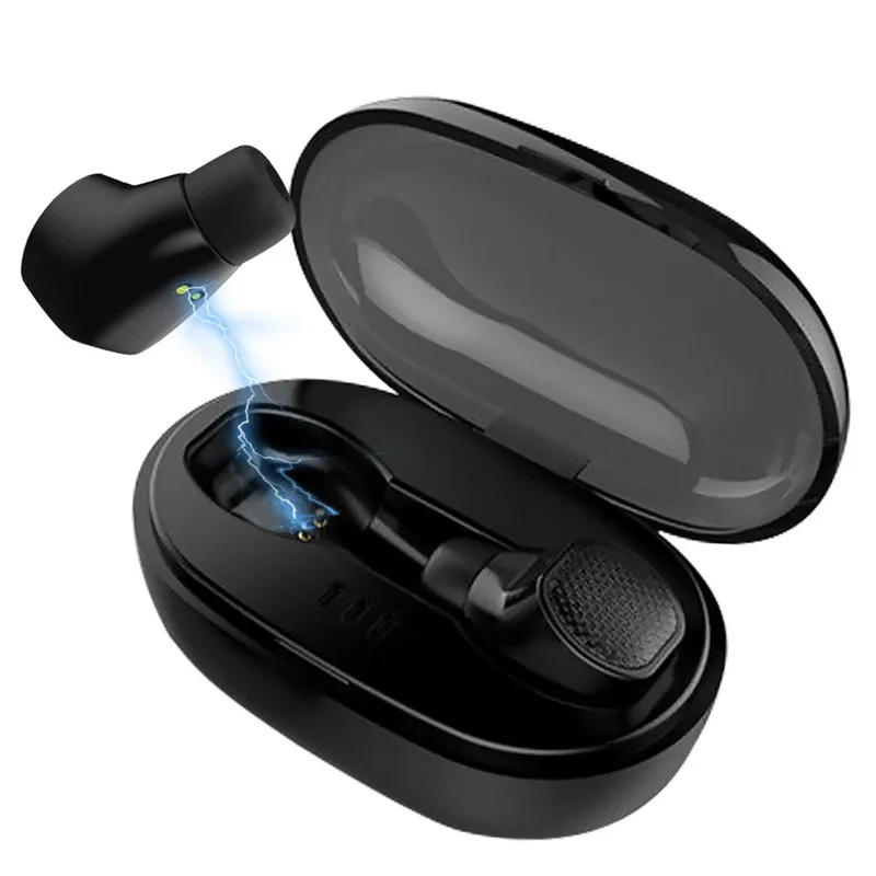 Tws V5.0 Bluetooth Earphone Stereo Wireless Earphones Headset In-ear Earbuds With Microphone Hands-free Calling For Xiaomi Phone |