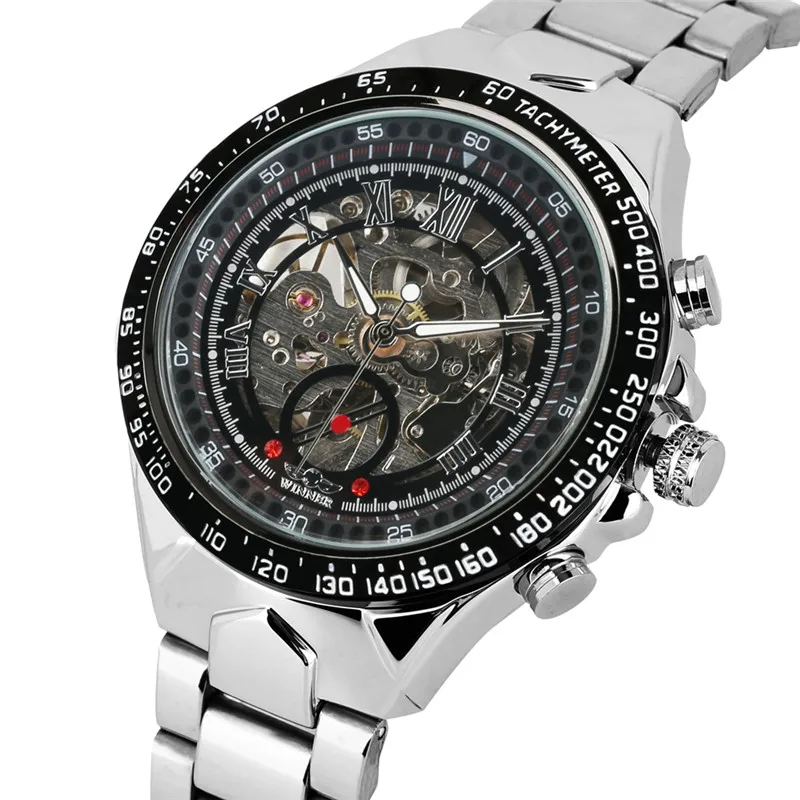 رجل التلقائي ساعات آلية الفولاذ سوار فولاذي ميكانيكا الذاتي لف الساعات المعصم الأعمال ساعة رجل التلقائي ساعات آلية الفولاذ سوار فولاذي ميكانيكا الذاتي لف الساعات المعصم الأعمال ساعة