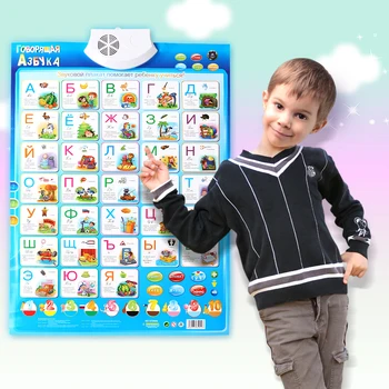 

Russian kids Educational toy Phonic Wall Hanging Chart Russian Alphabet Phonetic Charts,Baby's Early Educational Learning Toys