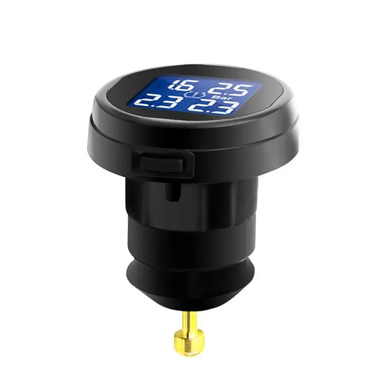 

New Car Sensor TPMS Cigarette Lighter Car Tire Pressure Monitor External LCD 4 Wireless Monitoring Tire Sensor Car Accessories